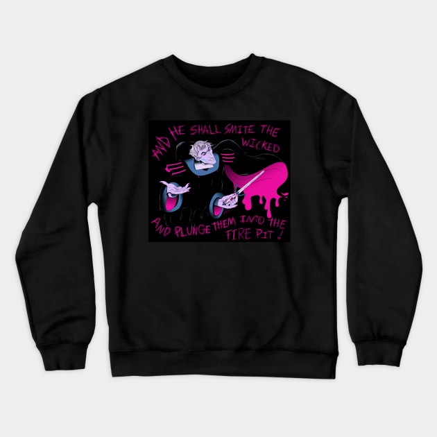 Fire Pit Crewneck Sweatshirt by Mo-Machine-S2